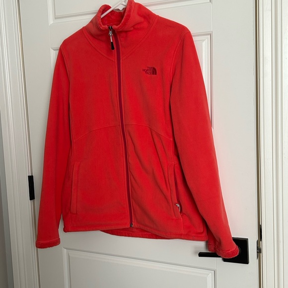 The North Face Fleece fuzzy lined jacket Size Large - Picture 9 of 11